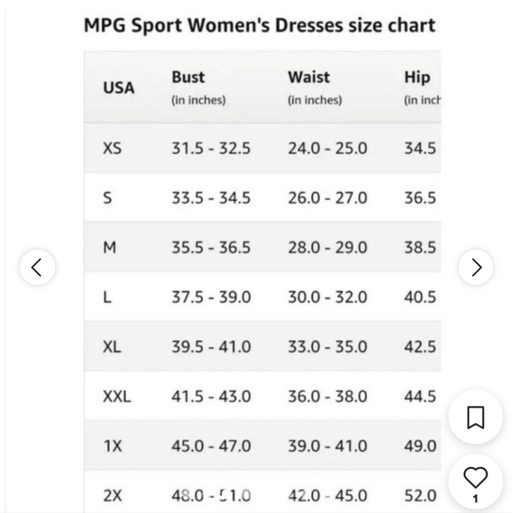 MPG Sport Mesh Dress w built in bra, S, Mondetta Performance, Travel, racerback - Picture 7 of 14